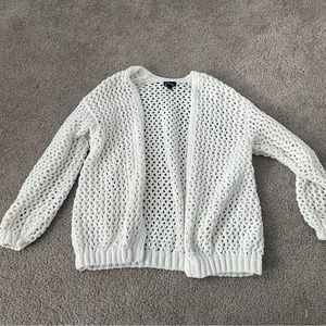 White hole cardigan
